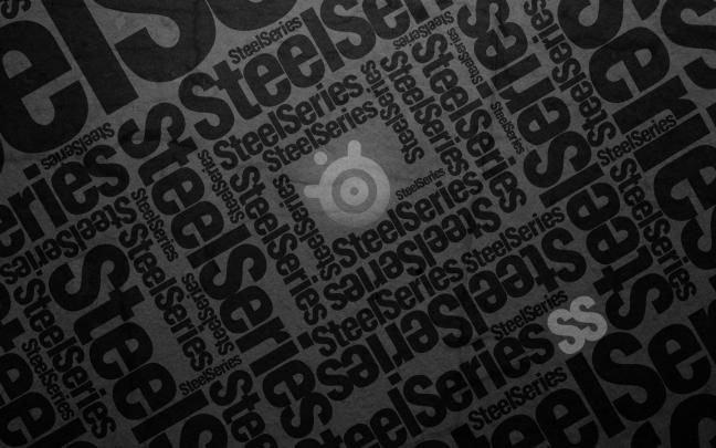 Cool image of logo SteelSeries, desktop wallpaper of mouse pads 