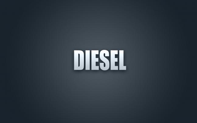 High quality photo of diesel, desktop wallpaper of a company logo 