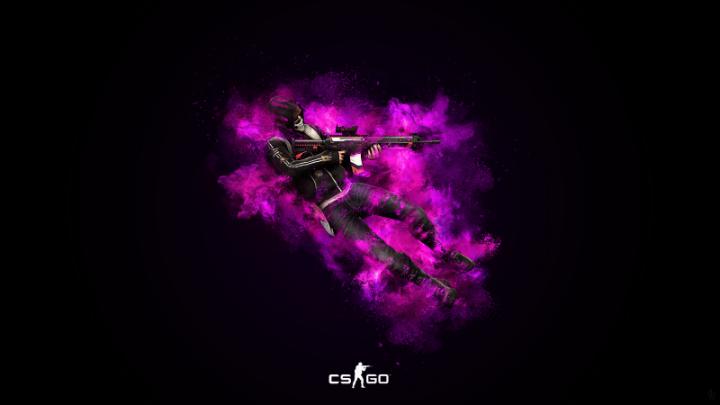 CS GO Wallpaper 4K, Counter-Strike: Global Offensive, Splash, Games, #2240
