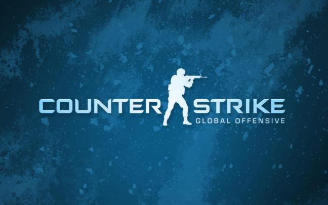 Counter-Strike: Global Offensive (Blue Logo) HD Wallpaper