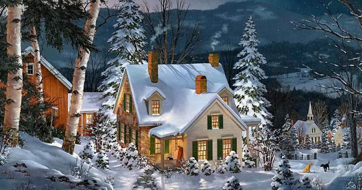 Cozy Winter Desktop Backgrounds Wallpapers - 4k Wallpaper for PC