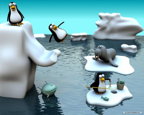 Funny 3d Cartoon Wallpaper -