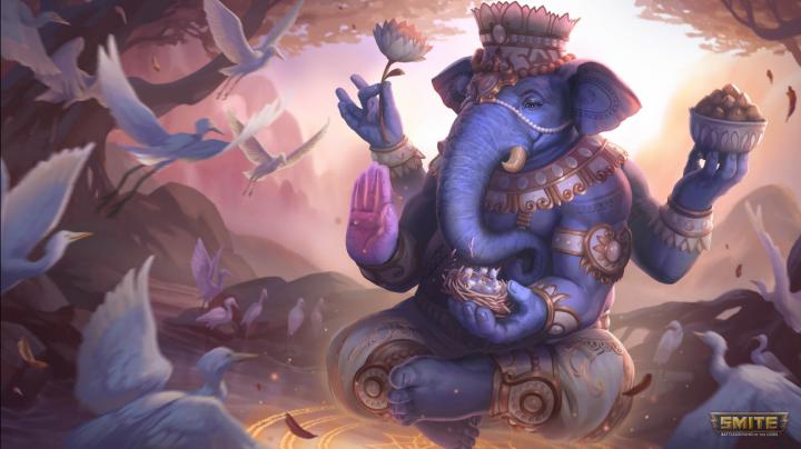 God Ganesh in Smite 4K 5K HD Smite Wallpapers | HD Wallpapers | ID #57926