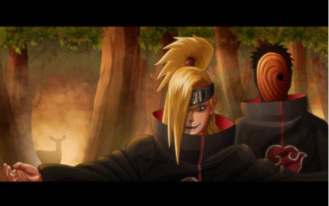 Deidara, Naruto Shippuuden, Akatsuki, Tobi Wallpapers HD \/ Desktop and 