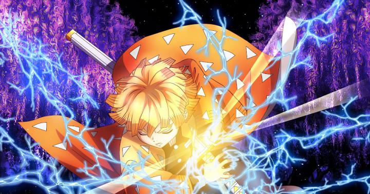demonslayernezukolovers8: Demon Slayer Zenitsu Wallpaper Laptop 