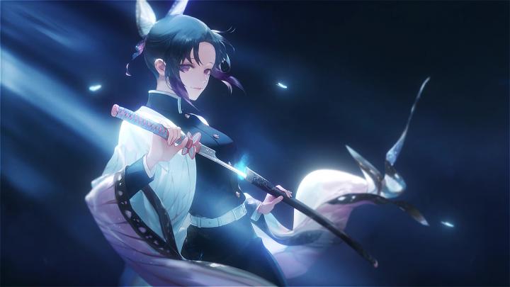 This amazing Shinobu (Demon Slayer) Live Wallpaper - Live Wallpaper