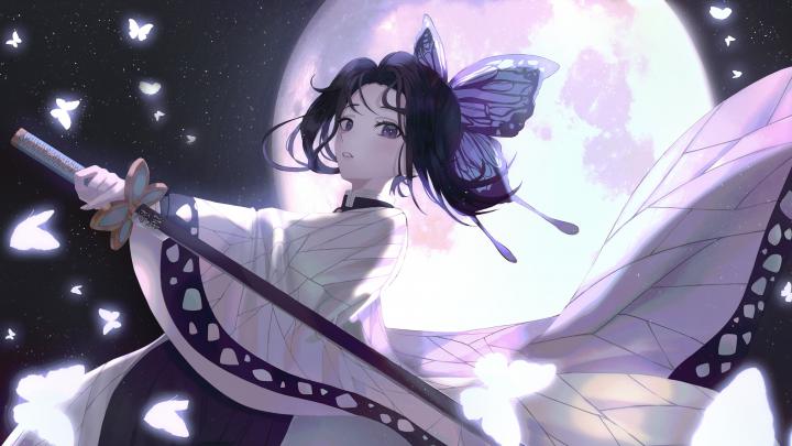 Demon Slayer Wallpaper Kochou - Anime Wallpaper HD