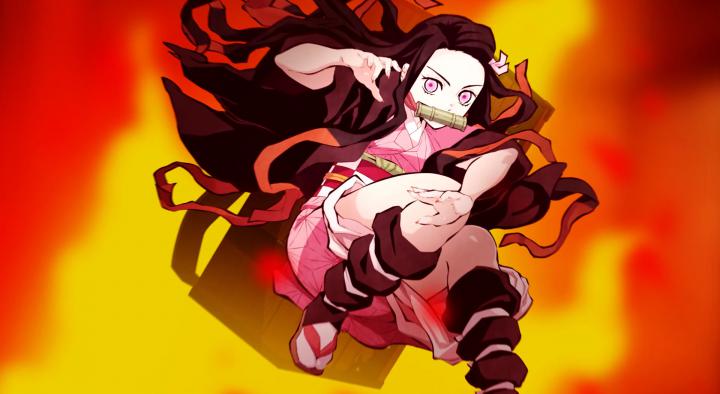 Kimetsu no Yaiba demon slayer Nezuko Kamado - anime live wallpaper 