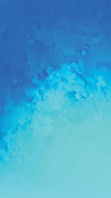 Blue Watercolor HD Wallpaper For Your Mobile Phone