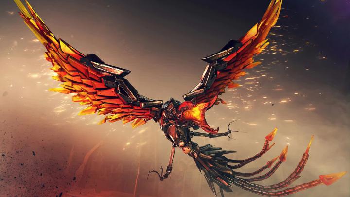 Mecha Phoenix Crossfire Game - Free Live Wallpaper - Live Desktop 