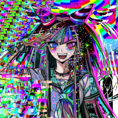 Ibuki mioda glitchcore in 2021 | Aesthetic anime, Anime, Cute icons