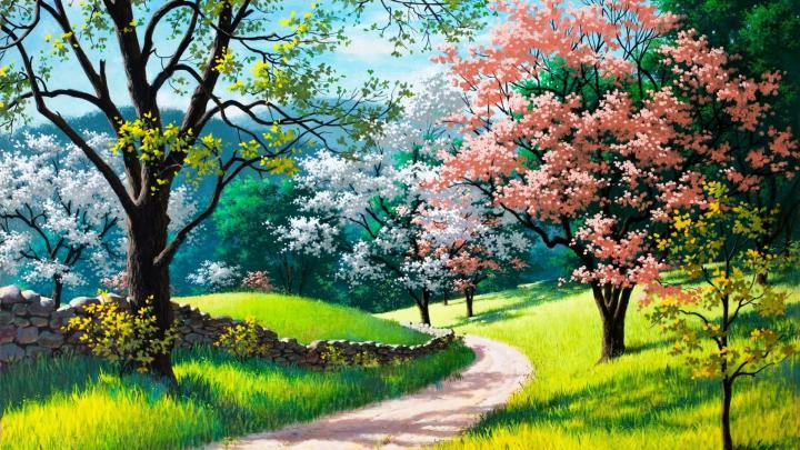 Spring In Nature Wide Wallpaper 603794