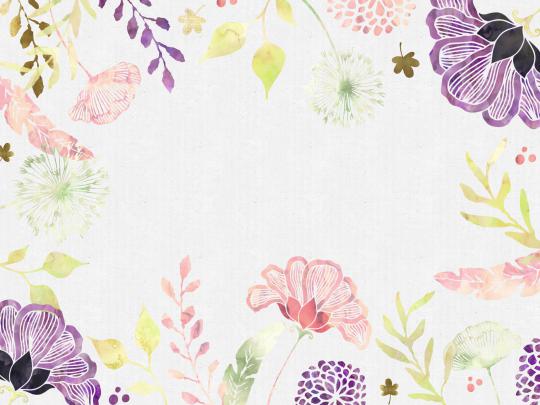 Free Floral Desktop Wallpaper - I Choose Happiness