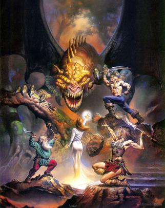 50 Beautiful Boris Vallejo Paintings for your inspiration | Boris 