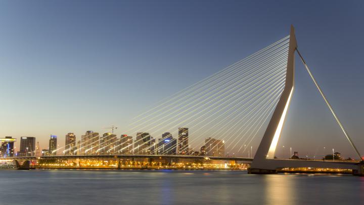 Download wallpaper: Erasmus bridge 1920x1080