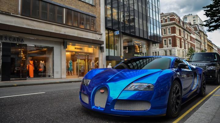 blue cars bugatti veyron 1920x1080 wallpaper High Quality Wallpapers 