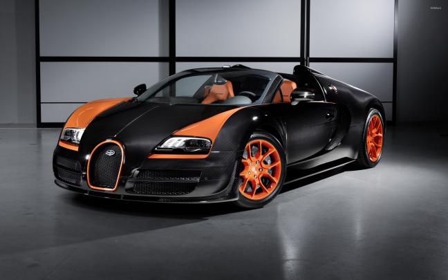 Bugatti Veyron front side view wallpaper - Car wallpapers - #53524