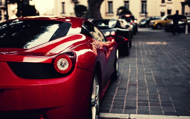 Ferrari 458 Italia Bugatti Veyron City Cars wallpaper | 1920x1200 | #16731