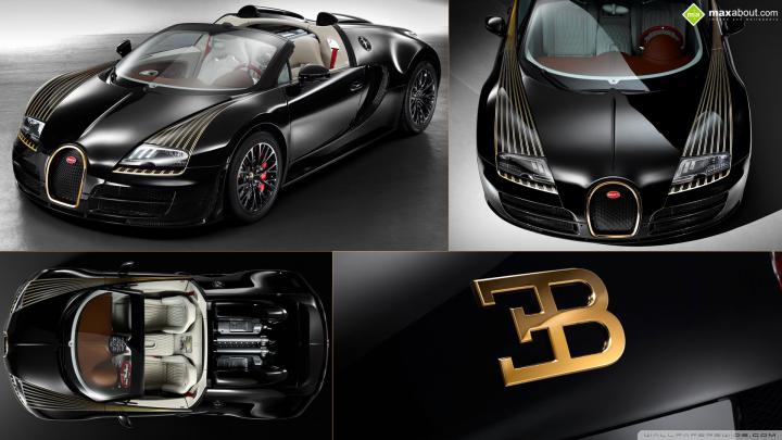 Black Bugatti Veyron Wallpapers (67+ background pictures)