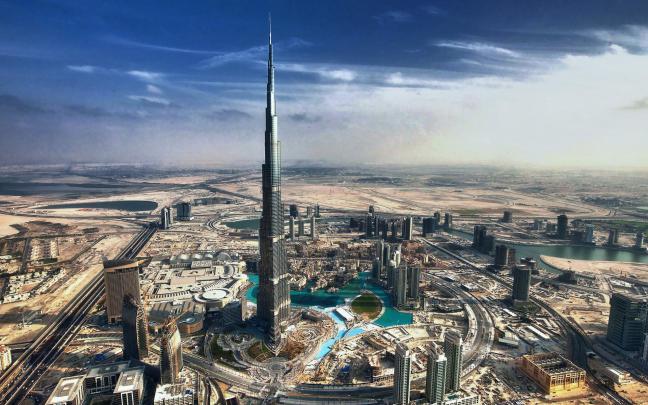 Burj khalifa at night wallpaper - SF Wallpaper