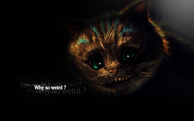 Evil Cheshire Cat Wallpaper -