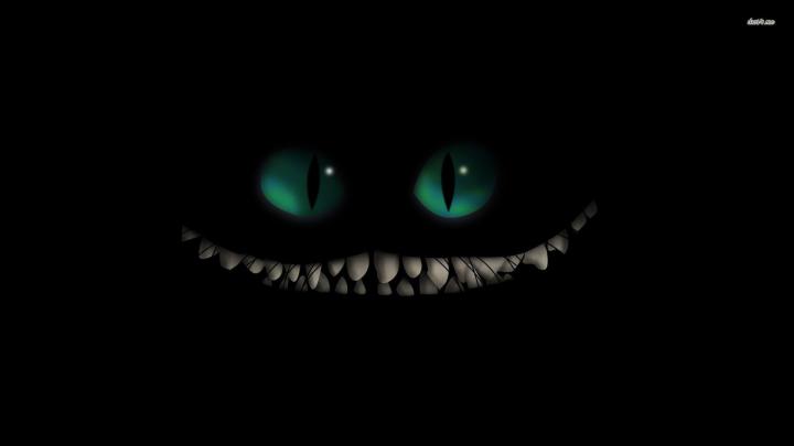 Evil Cheshire Cat Wallpaper -