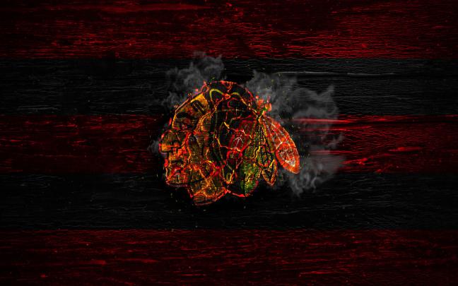 Chicago Blackhawks Logo Wallpapers - 4k, HD Chicago Blackhawks Logo 