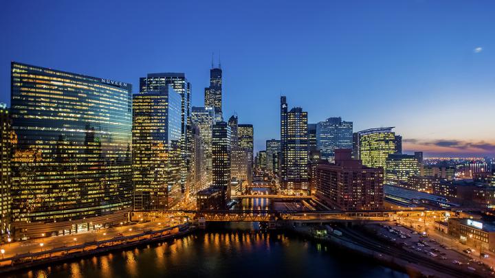 Chicago Skyline Wallpaper 1920x1080 (74+ images)