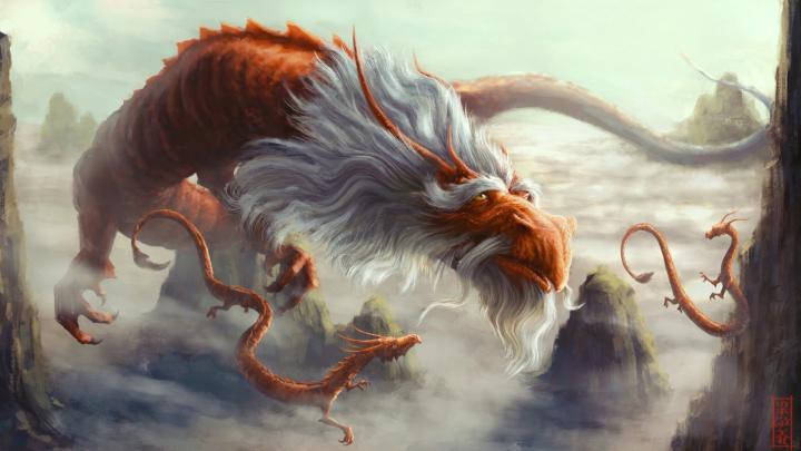 Chinese Dragon Wallpaper \u00b7\u2460 