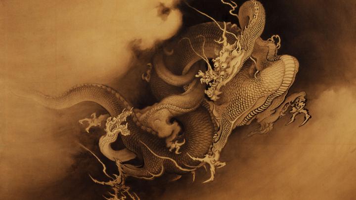 [48+] Black Dragon Wallpaper HD 
