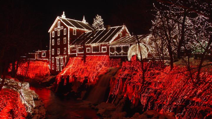 Red Christmas Lights Wallpapers on WallpaperDog