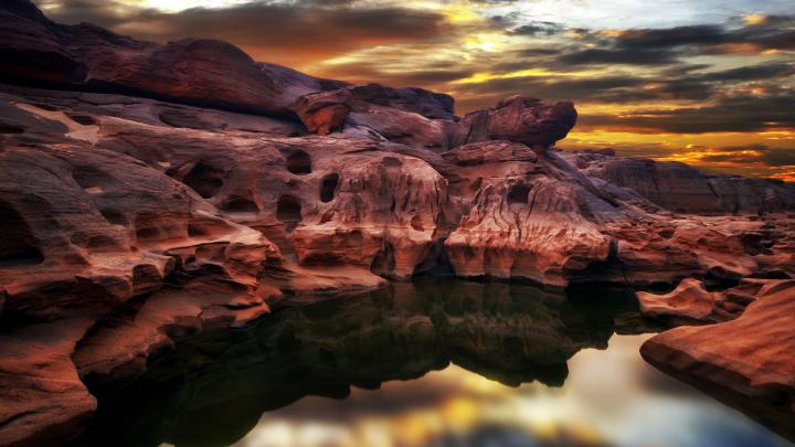 Sam Phan Bok, Thailand. [Desktop wallpaper 1920x1080] | Grand canyon