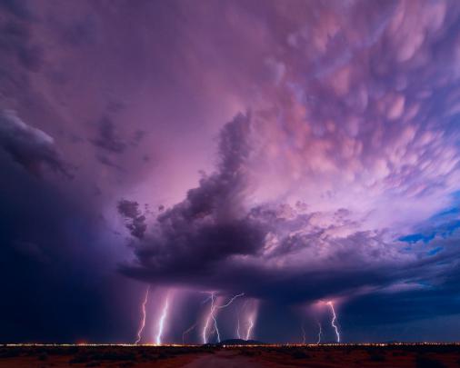 Free download 1920x1080 Lightning Storm desktop PC and Mac wallpaper 
