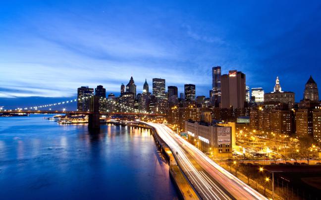 [47+] New York at Night Wallpaper 