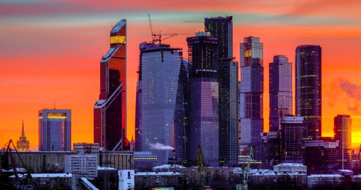 Moscow City Night Tower 2000 4k Ultra Hd Wallpaper - Moscow City 