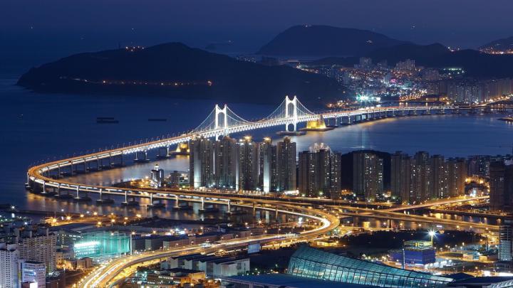 Beautiful Night Cityscape Wallpaper for 1920x1080