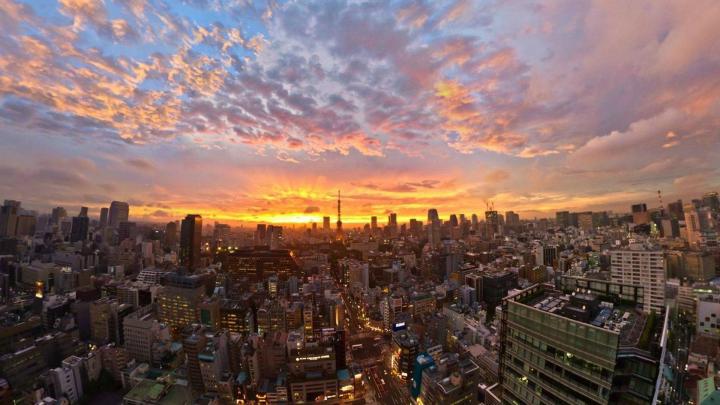 Tokyo Sunset Wallpapers - Top Free Tokyo Sunset Backgrounds 
