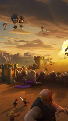 Clash of Clans Giants War 4K Wallpaper - Best Wallpapers
