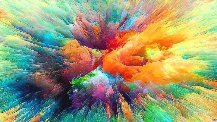 Color Wallpaper 1920X1080 \/ 1920x1080 Multicolor Abstract Background 