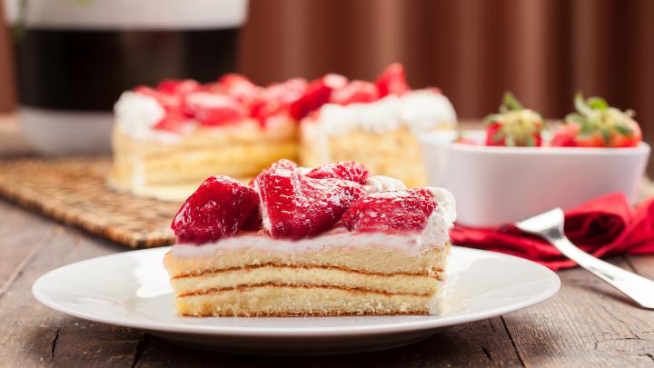 Delicious dessert, sweet, cream cake, strawberry wallpaper | other 
