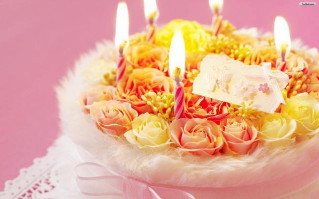 Wallpapers Happy Birthday Cake