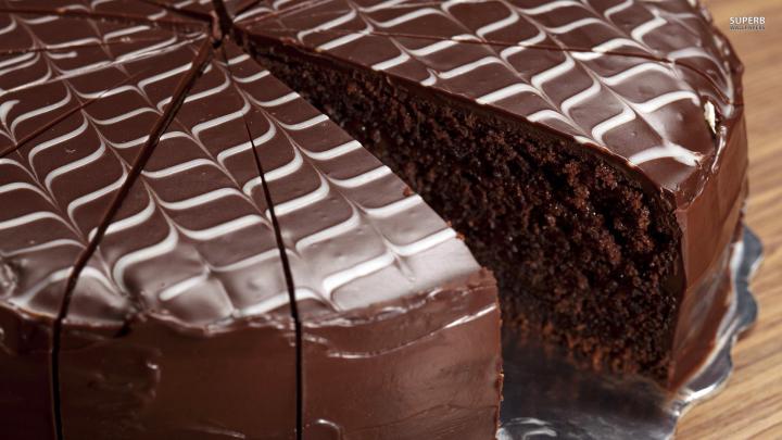 Chocolate Cake Wallpaper -