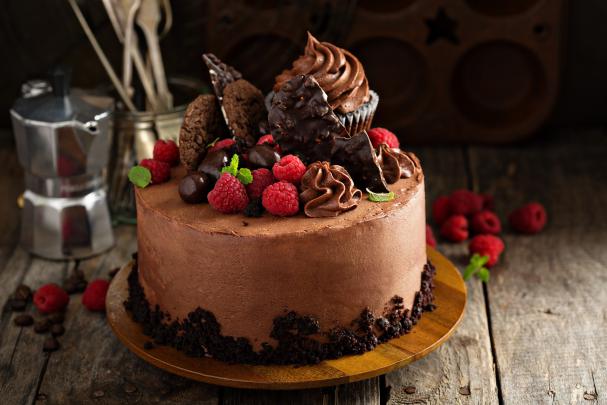 Chocolate Raspberry Cake 5k, HD Food, 4k Wallpapers, Images 