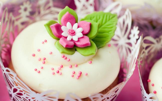 Cute CuPCake Background \u00b7\u2460 