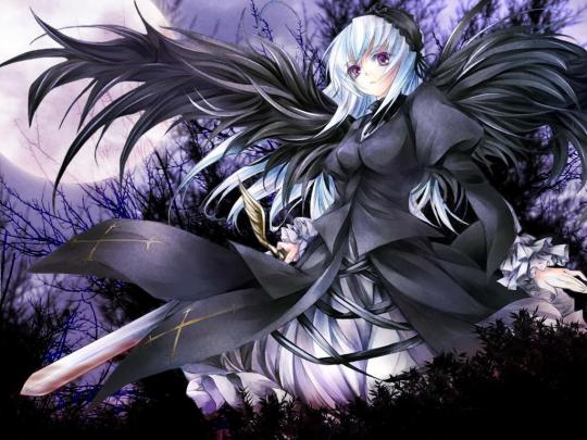 dark angel anime wallpaper - HD Background