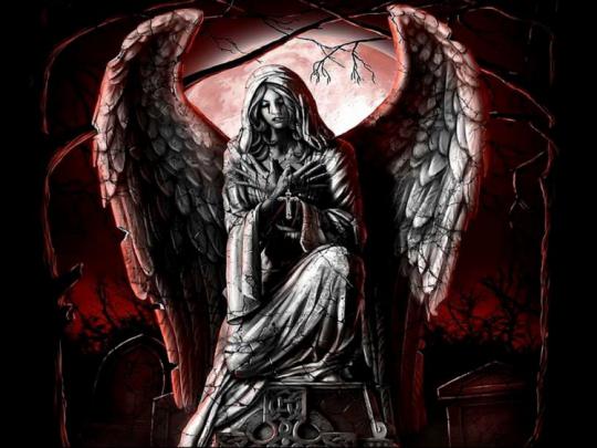 dark, Fantasy, Angel, Art, Artwork, Evil Wallpapers HD \/ Desktop and 