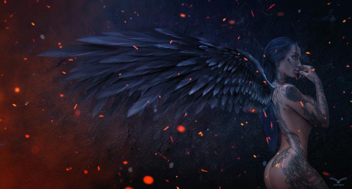 Dark Angel Wallpaper \u00b7\u2460 