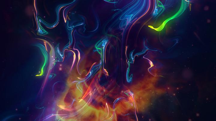 Download 1920x1080 wallpaper visual effect, abstract, dark, colorful 