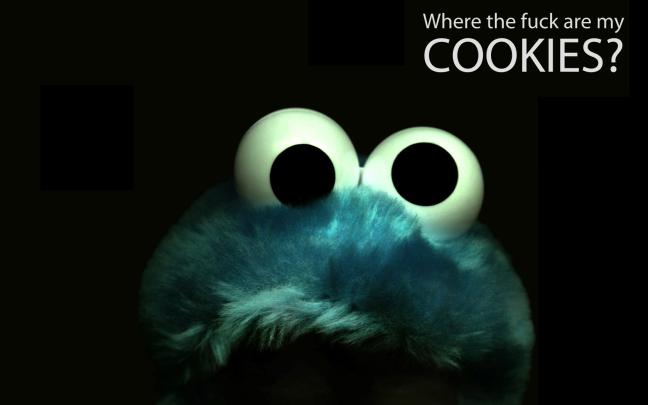 Funny Cookie Monster Wallpaper -