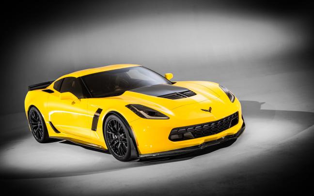 [45+] Black Corvette Z06 2015 Wallpaper 
